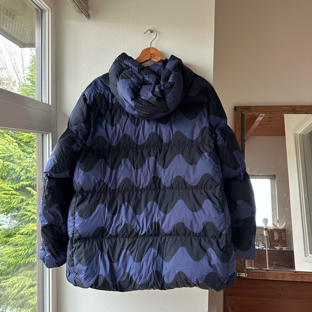 Uniqlo x Marimekko Ultralight Down Cocoon Parka NWOT - Picture 5 of 12